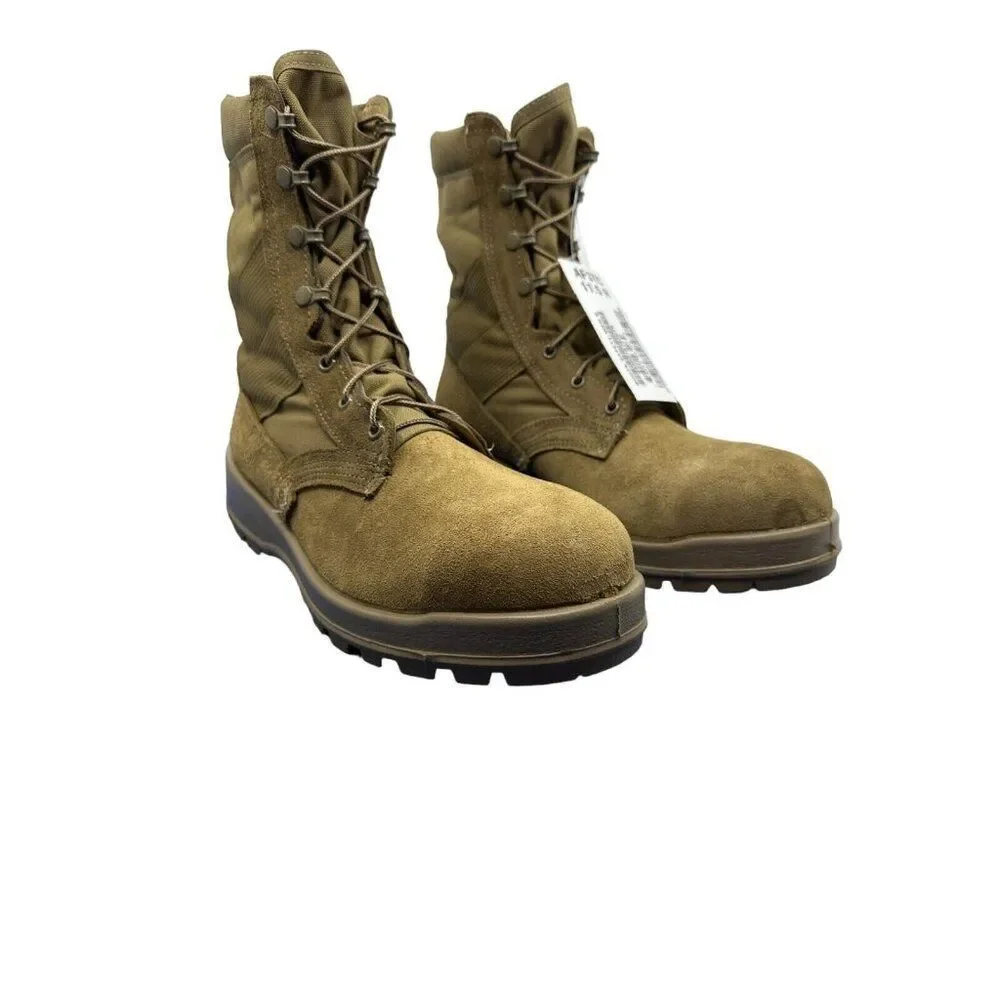 Belleville Mens 11.5r Steel Toe Hot Weather Boots AFSTC 2055219 New In box